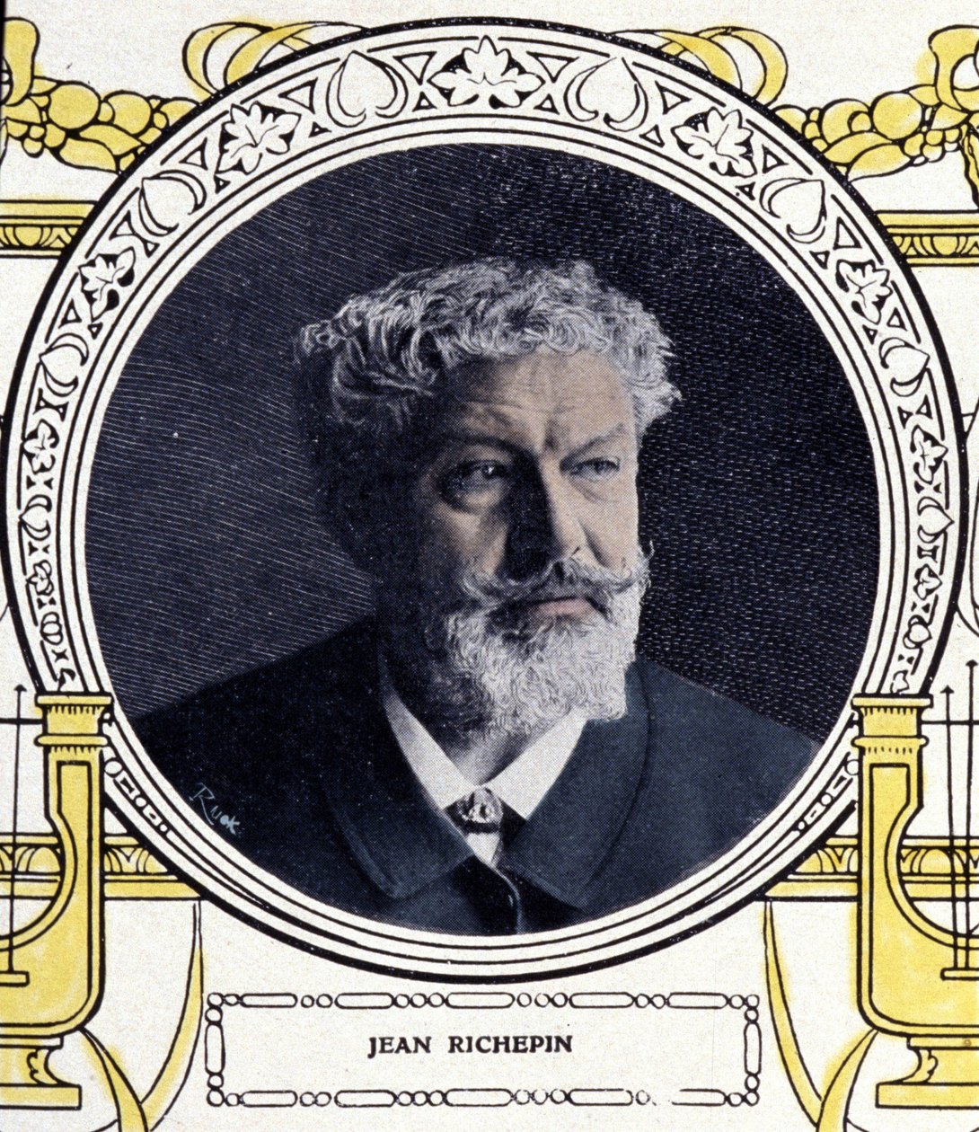 Portret van Jean Richepin (1849-1926), Franse schrijver. door French School