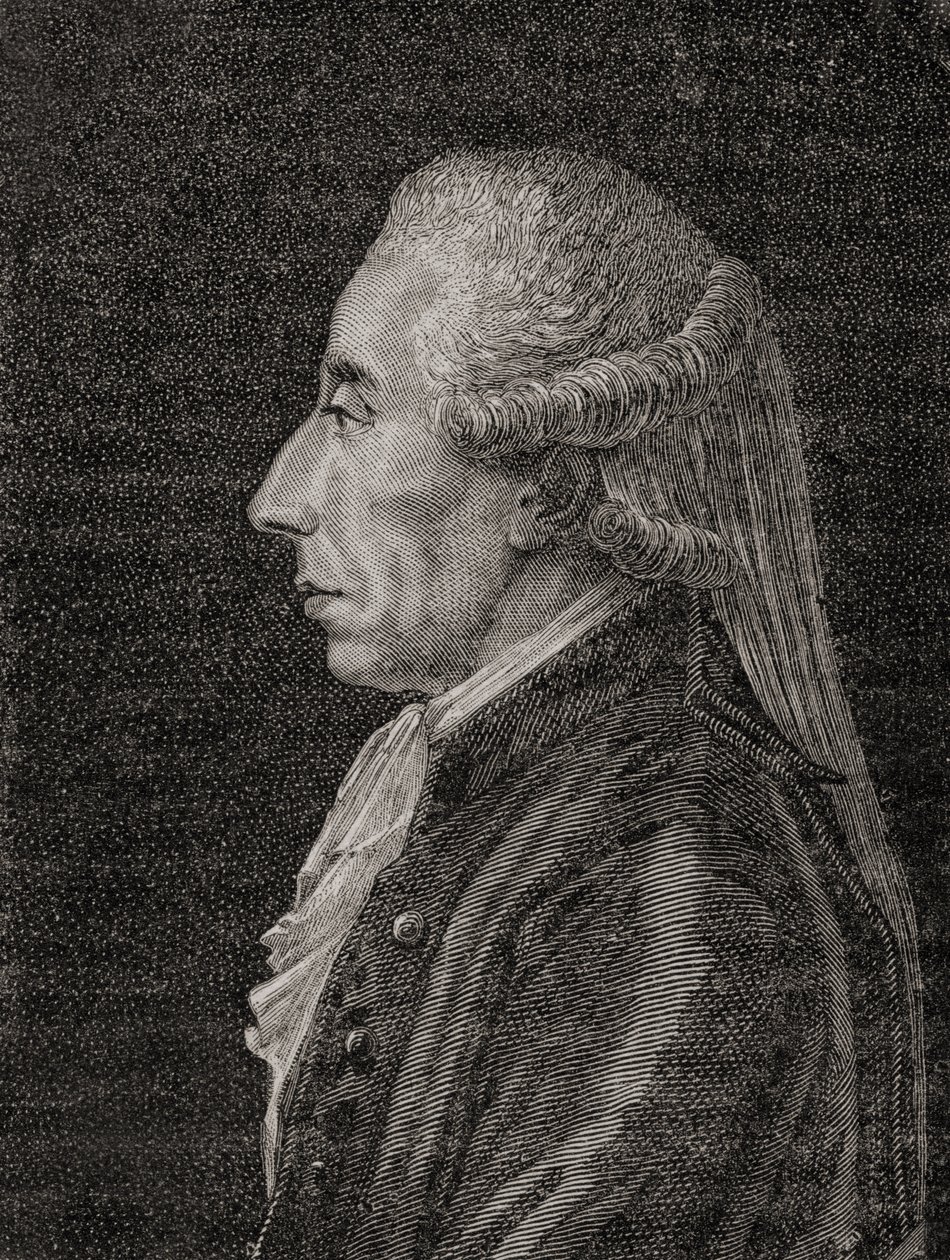 Portret van Jean Sylvain Bailly door French School