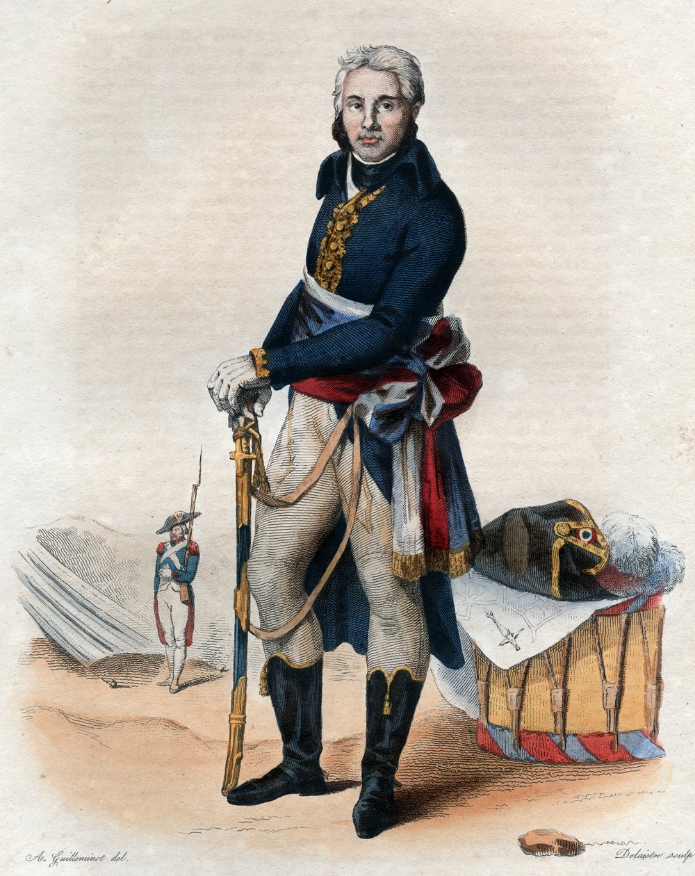 Portret van Jean Victor Moreau (1763-1813), Franse generaal door French School