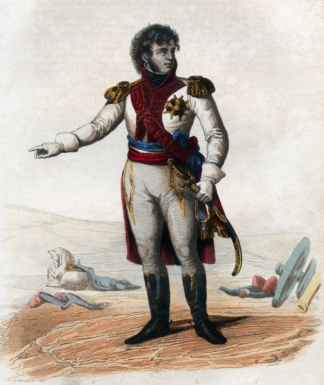 Portret van Joachim Murat (1767-1815), Maarschalk van Frankrijk en Grootadmiraal door French School