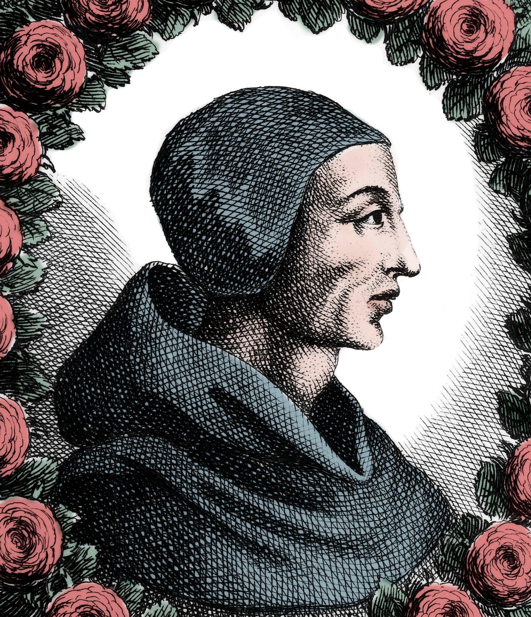 Portret van Johannes Duns Scotus (ca. 1265-ca. 1308) door French School