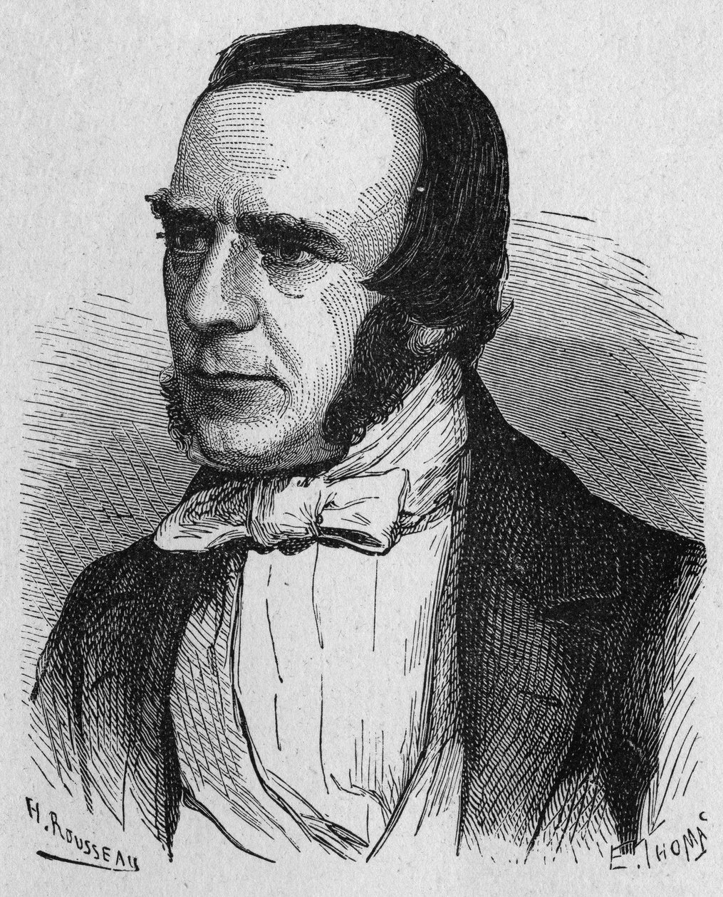 Portret van John Watkins Brett, Britse industrieel - in 