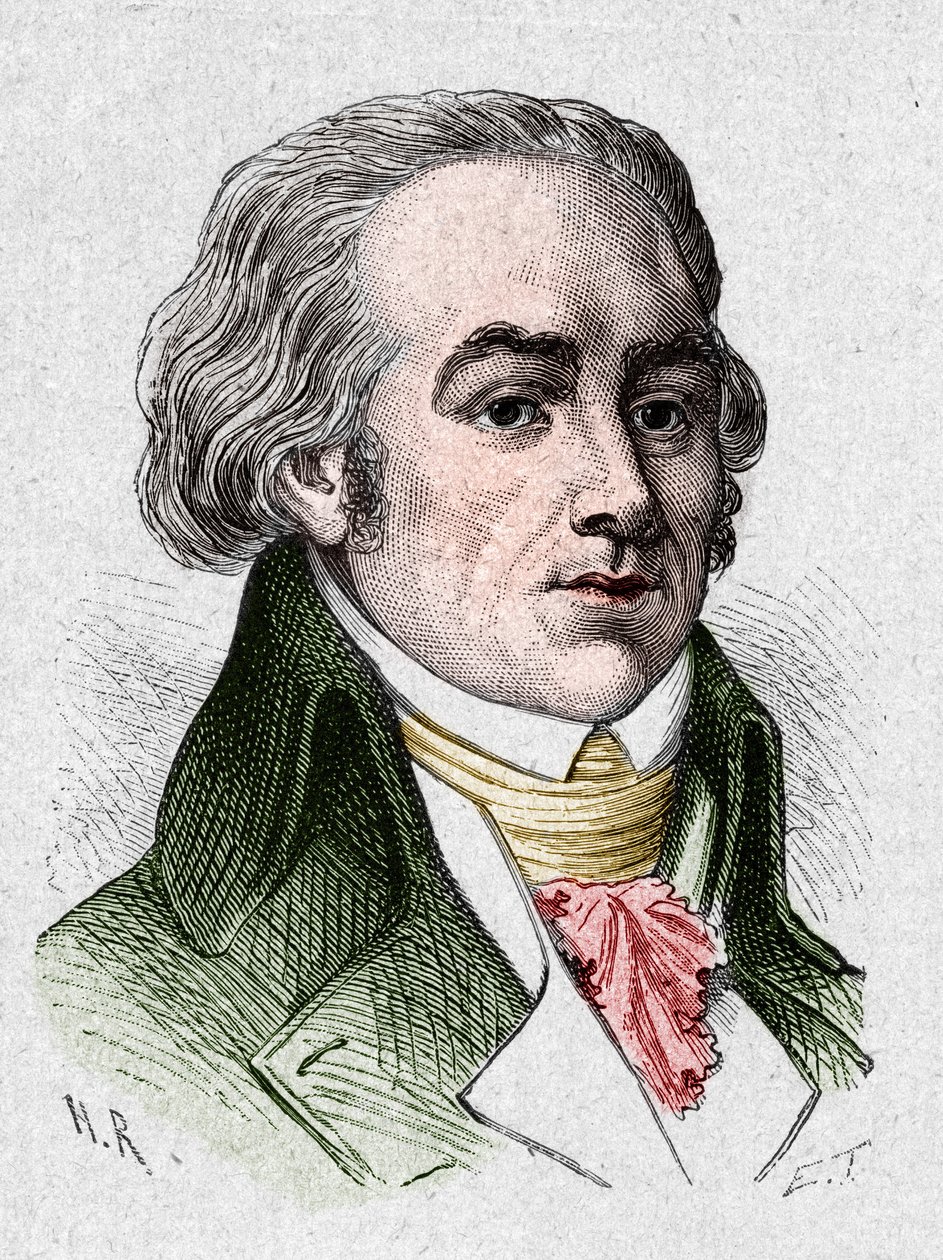 Portret van Joseph Geneviève, Graaf van Puisaye door French School