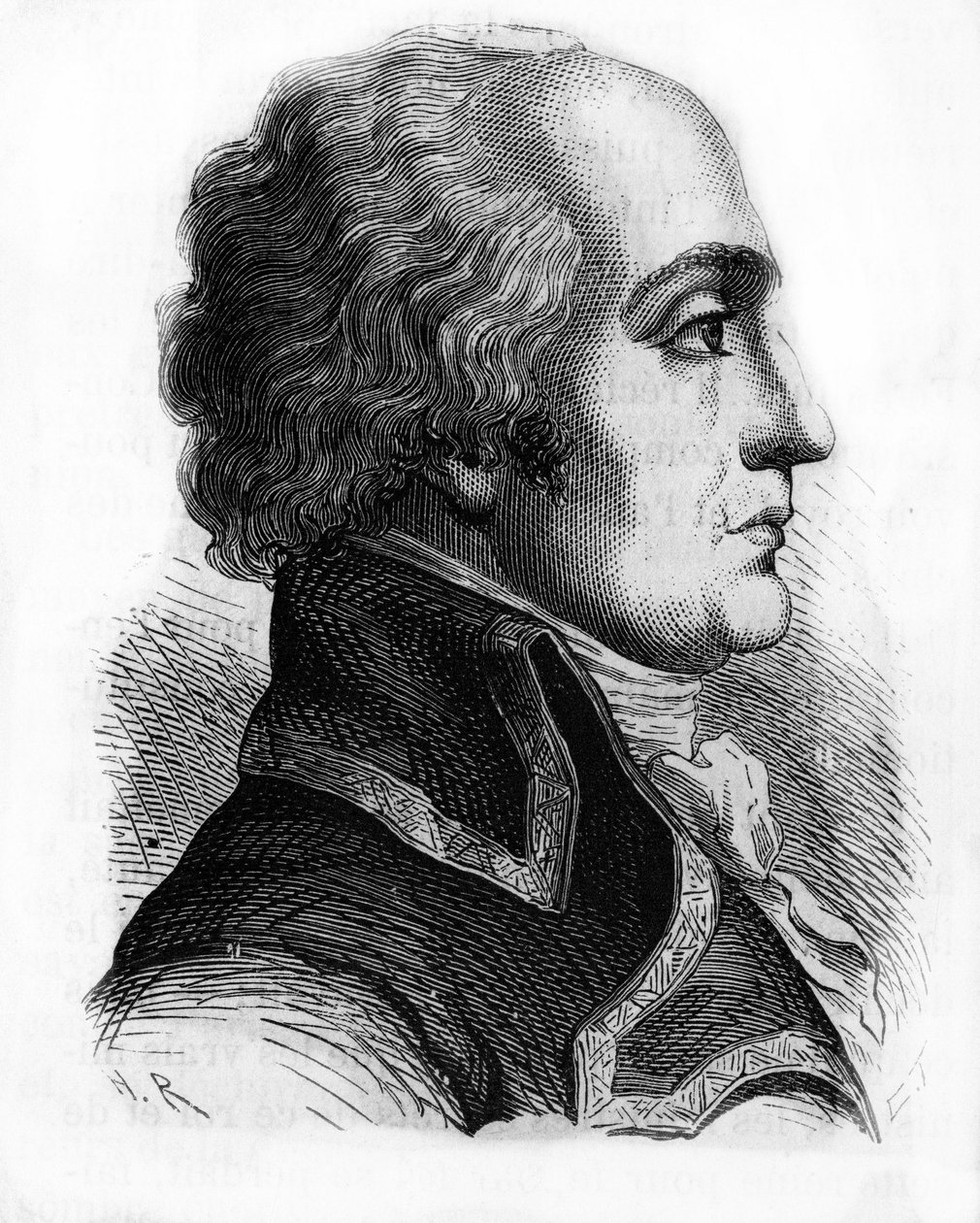 Portret van Joseph Servan de Gerbey (1741 - 1808) door French School