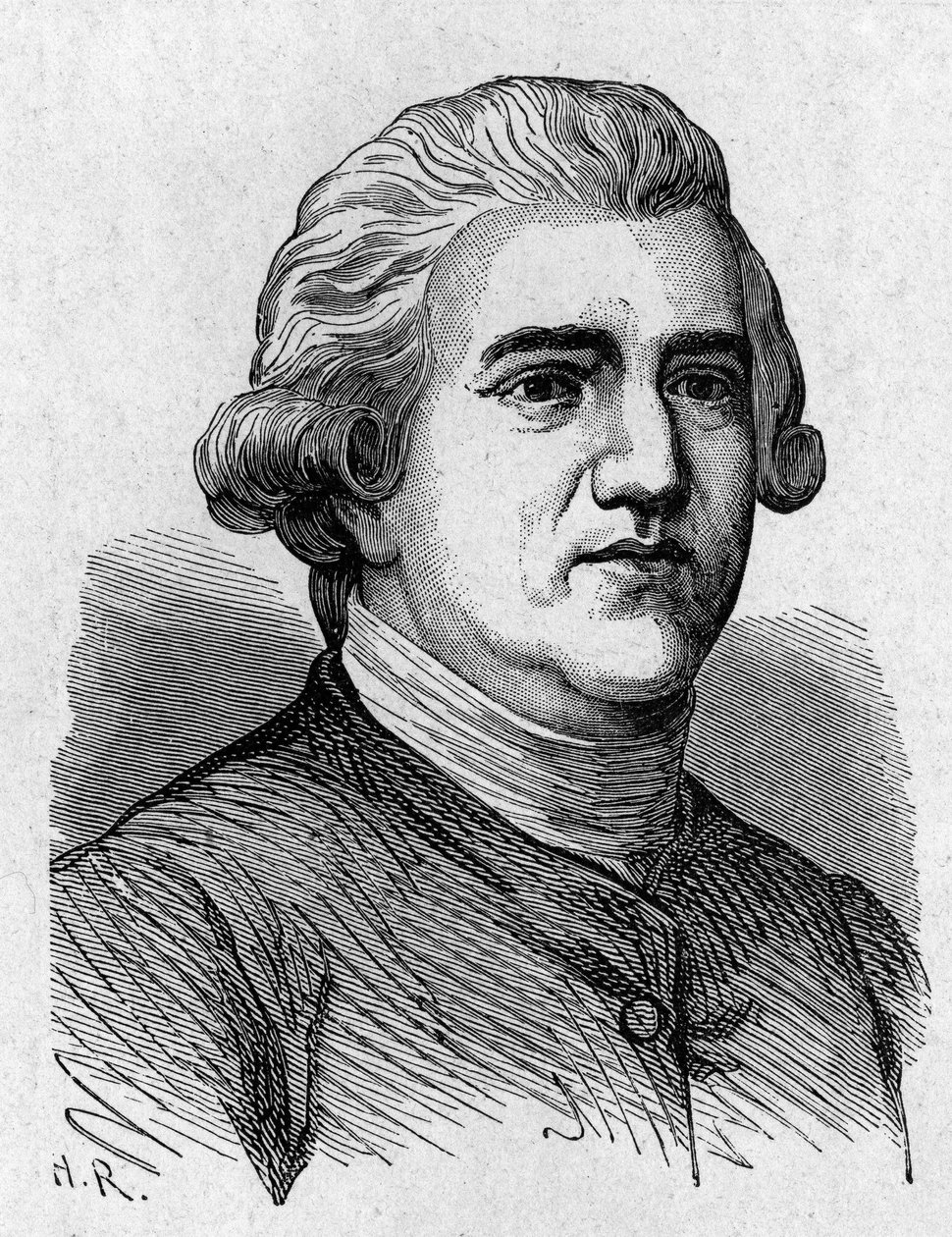 Portret van Josiah Wedgwood (1730 - 1795), Britse kunstenaar en industrieel - in 