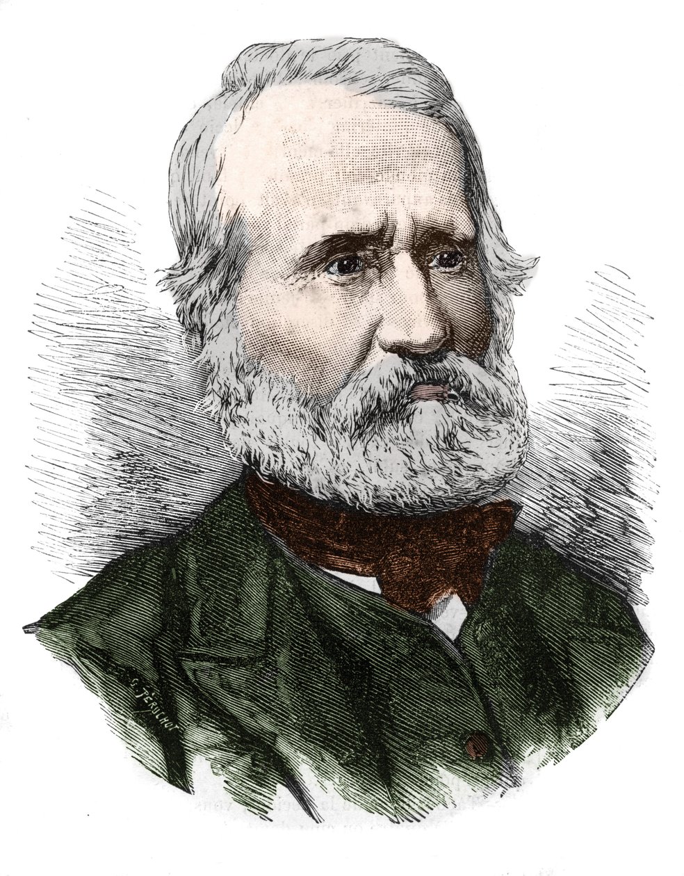 Portret van Louis-Auguste Blanqui (Louis Auguste) door French School