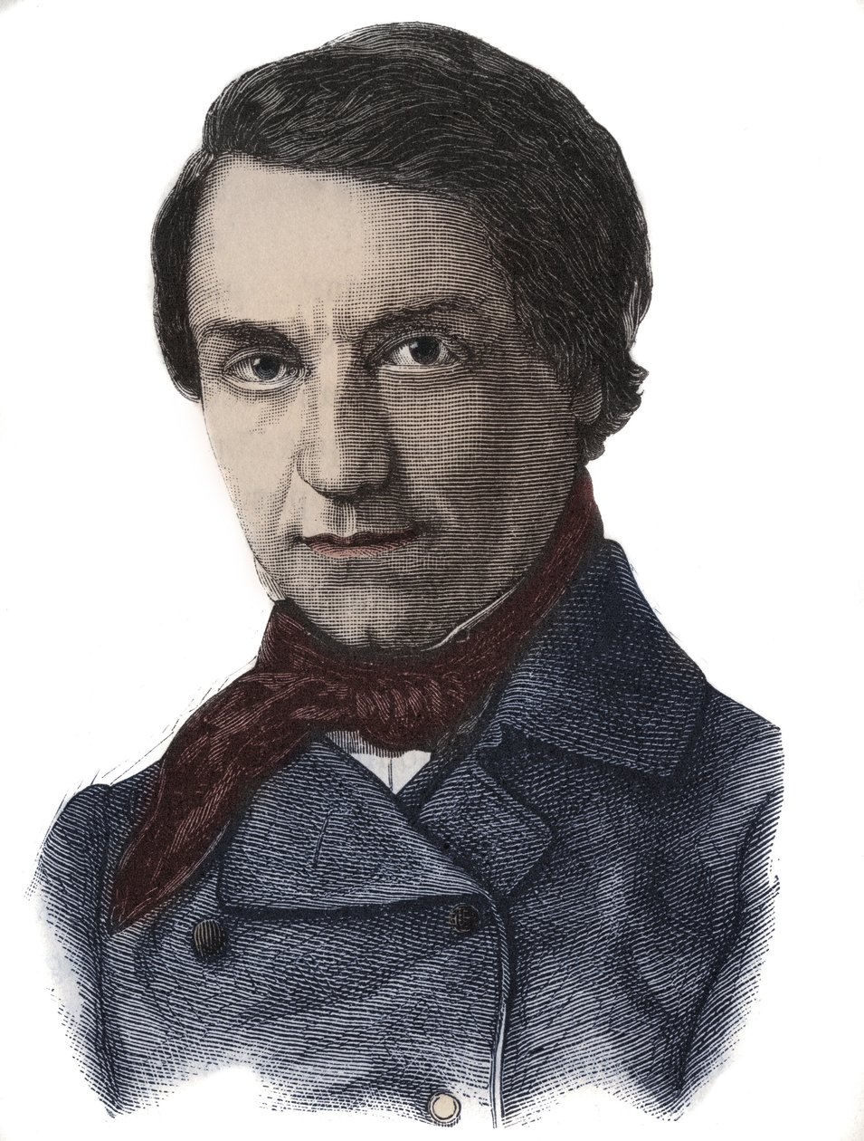 Portret van Louis Blanc, Franse politicus en historicus (1811-1882) door French School