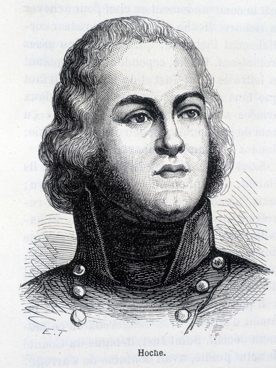 Portret van Louis Lazare Hoche (1768-1797), Franse generaal - in 
