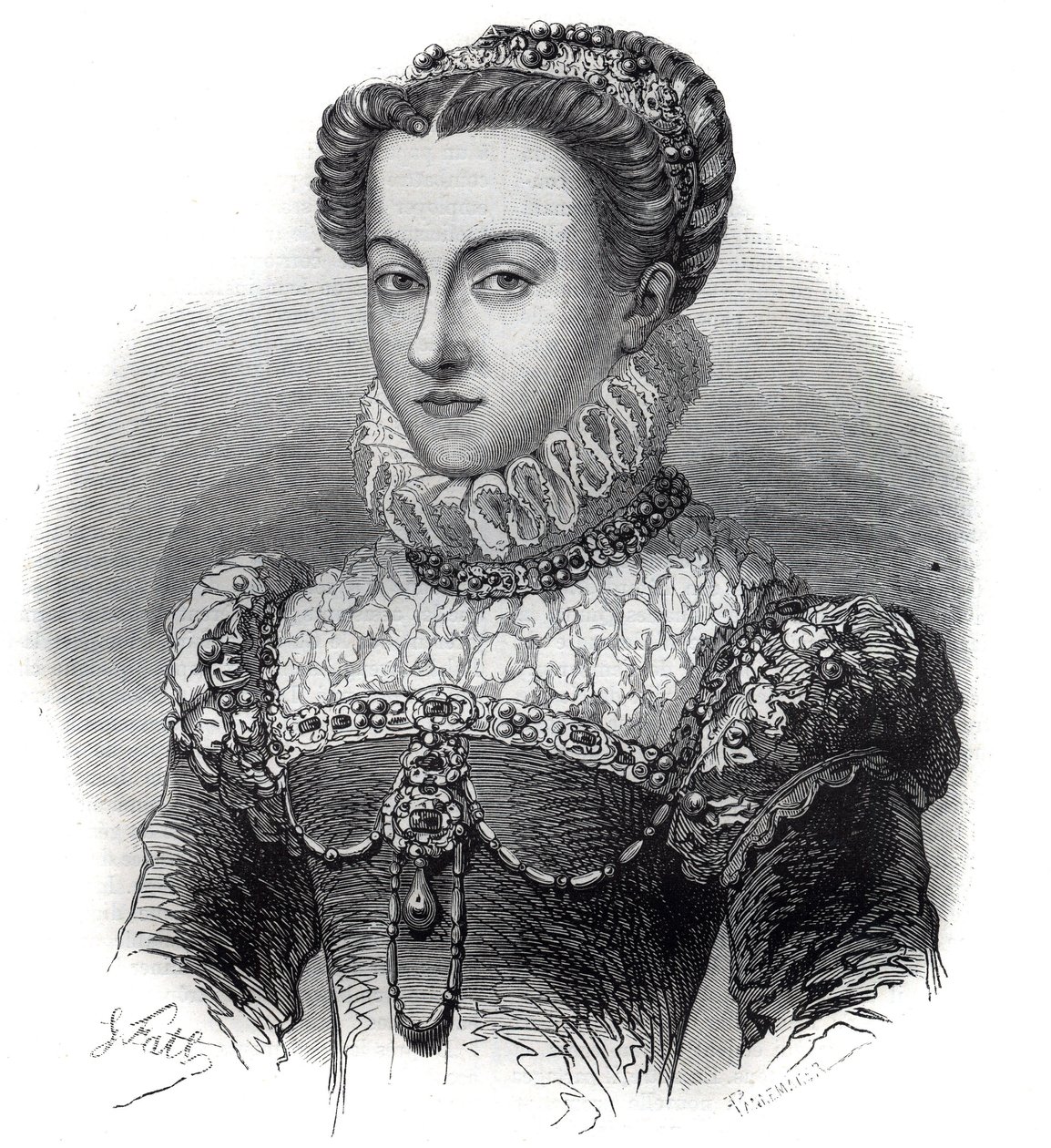 Portret van Madame d