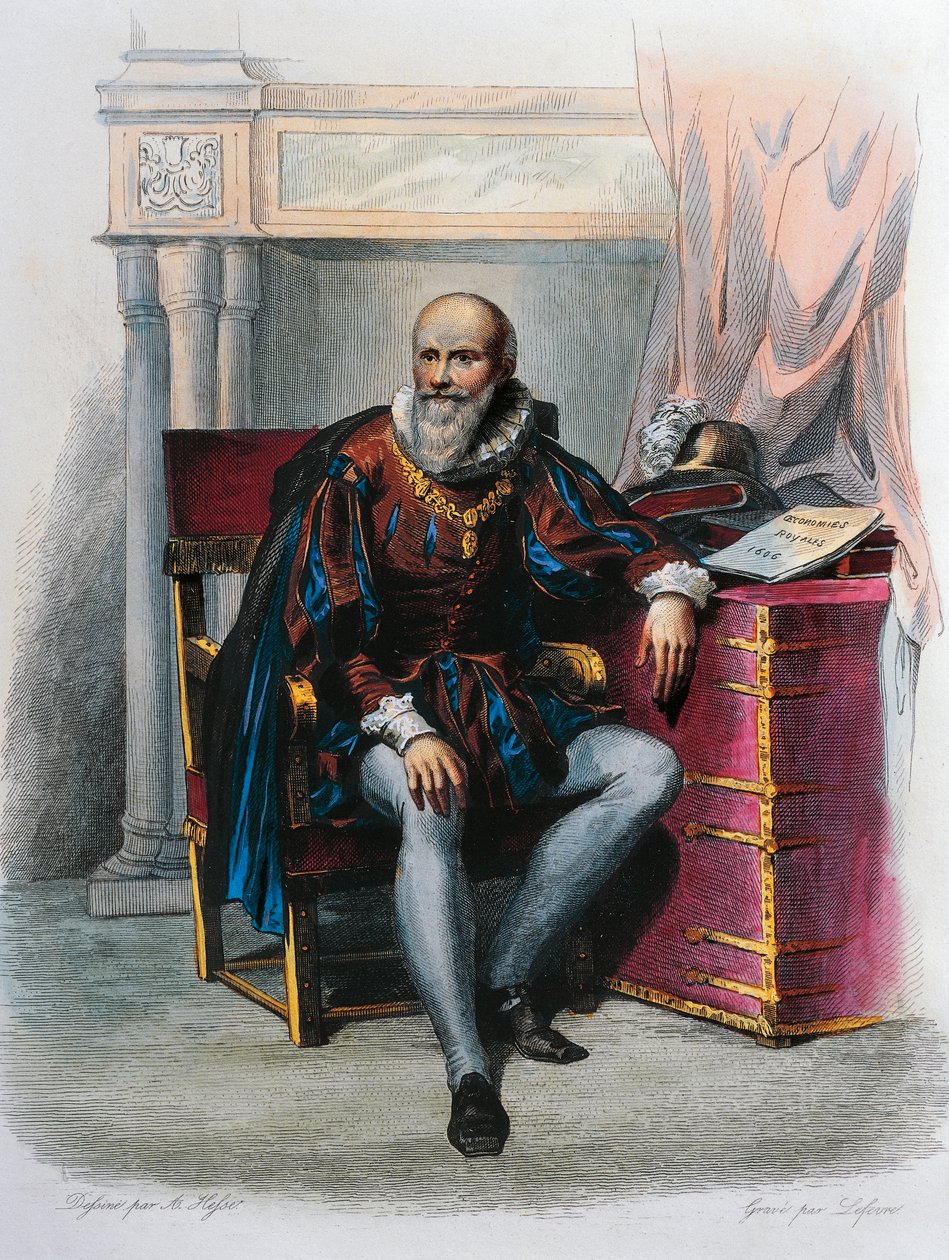 Portret van Maximilien De Bethune, Hertog van Sully door French School