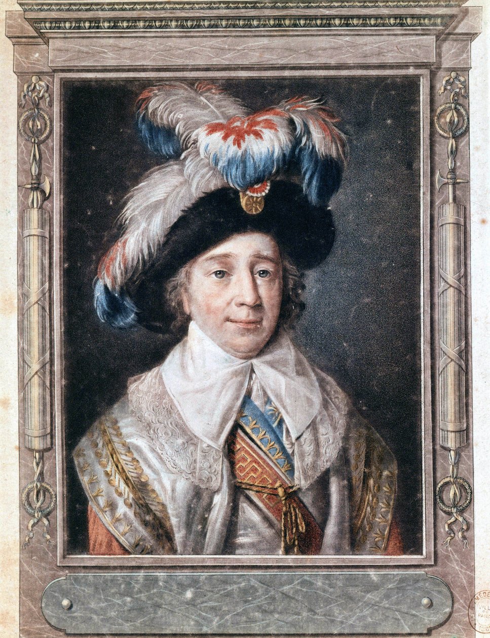 Portret van Paul Barras (1755 - 1829) door French School