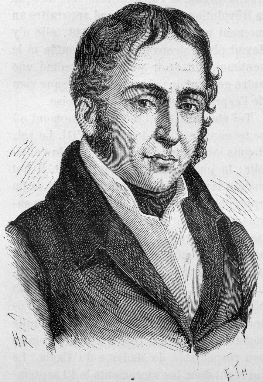 Portret van Paul Louis Courier - in 