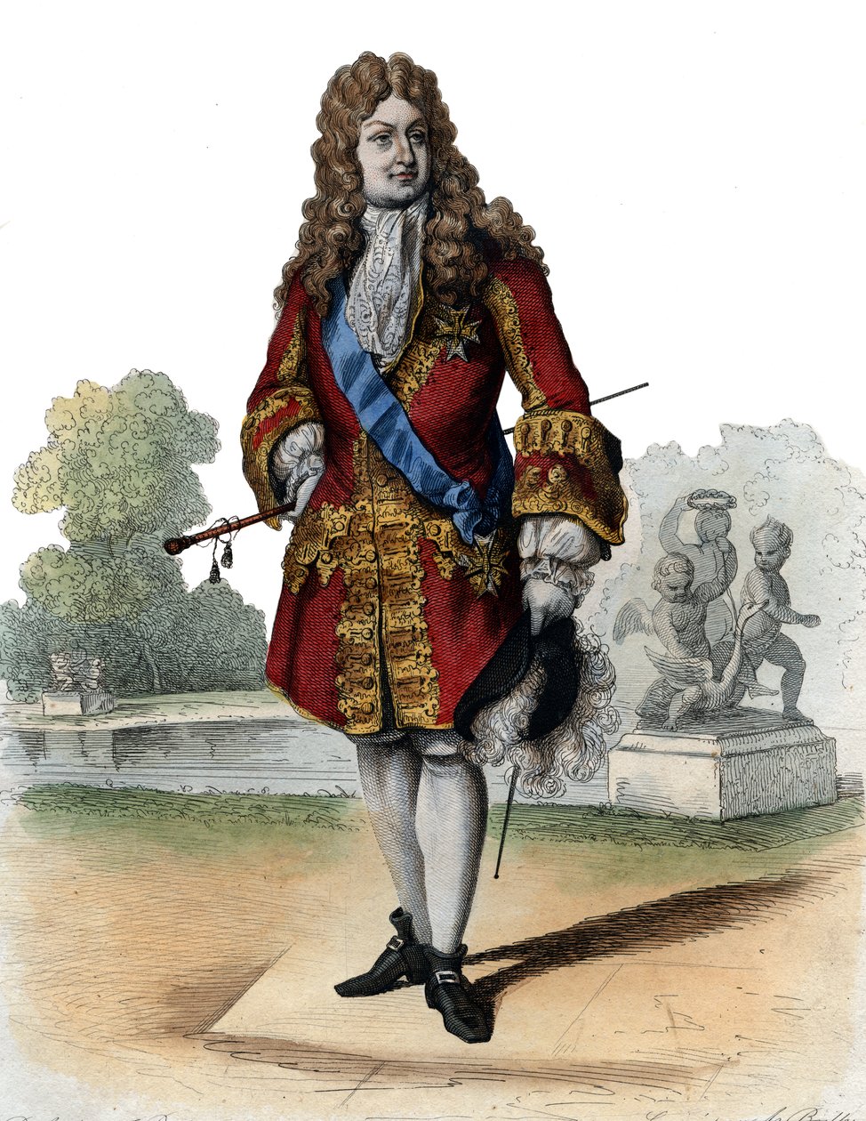 Portret van Philippe II, Hertog van Orleans (1674-1723) door French School