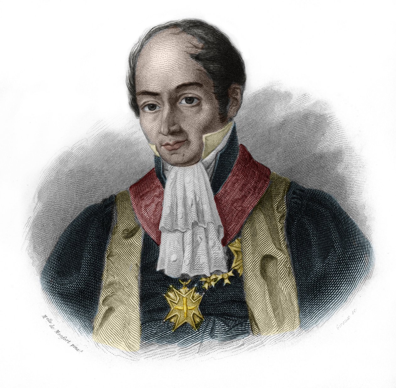 Portret van Pierre-François-Hercule, Graaf van Serre (1776-1824), Frans politicus. in 