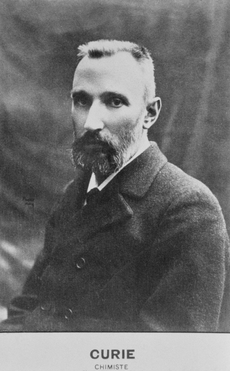 Portret van Pierre Curie (1859-1906) door French School