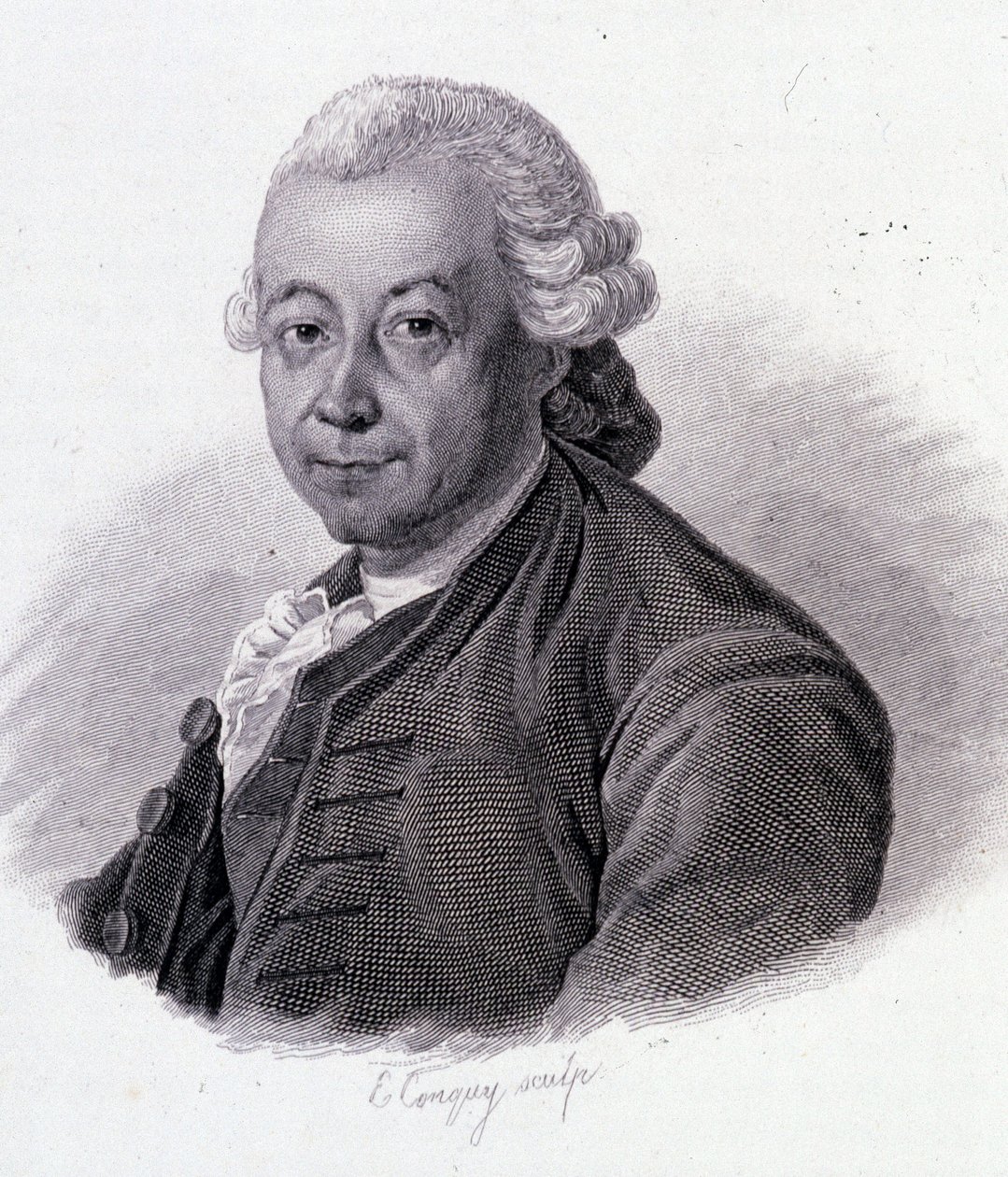Portret van Pierre Pepper (1719-1786), Franse ontdekkingsreiziger - in 