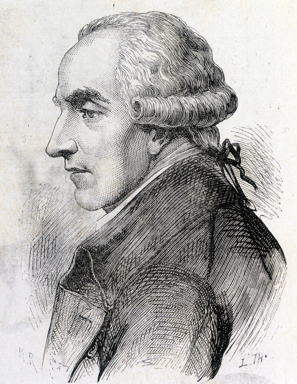 Portret van Pierre Simon de Laplace (1747 - 1827), Franse astronoom, wiskundige en natuurkundige - in 