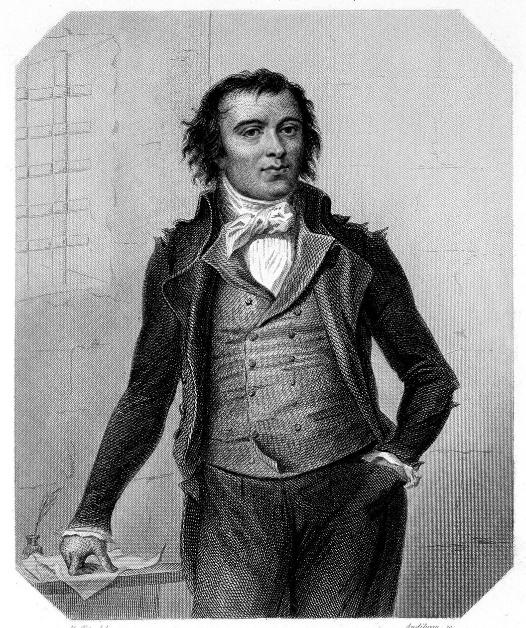 Portret van Pierre Victurien Vergniaud (1753-1793), Franse politicus. In 