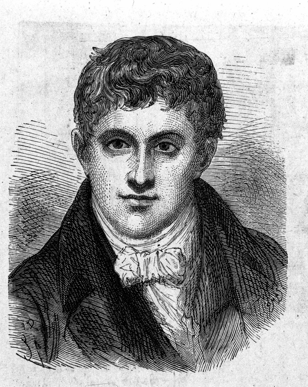 Portret van Sir Humphry Davy (1778 - 1829), Britse chemicus en natuurkundige - in 