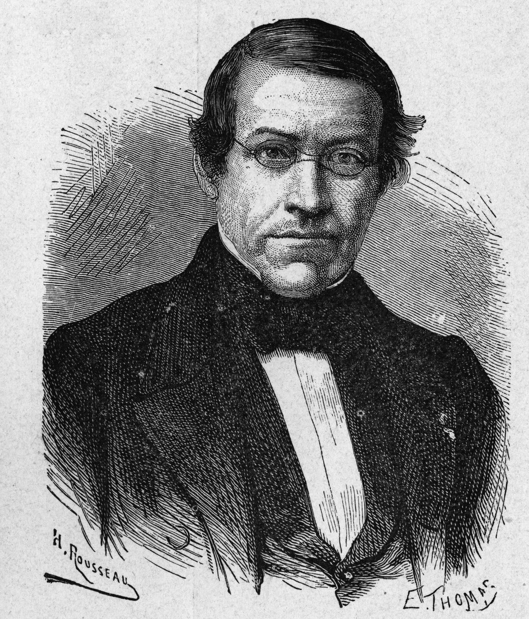 Portret van Wheatstone (1802 - 1875), uitvinder op het gebied van telegrafie - in 