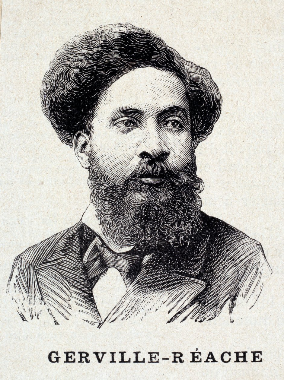 Portret van de radicale Republikeinse afgevaardigde Gaston Gerville Reache (1854-1908) door French School