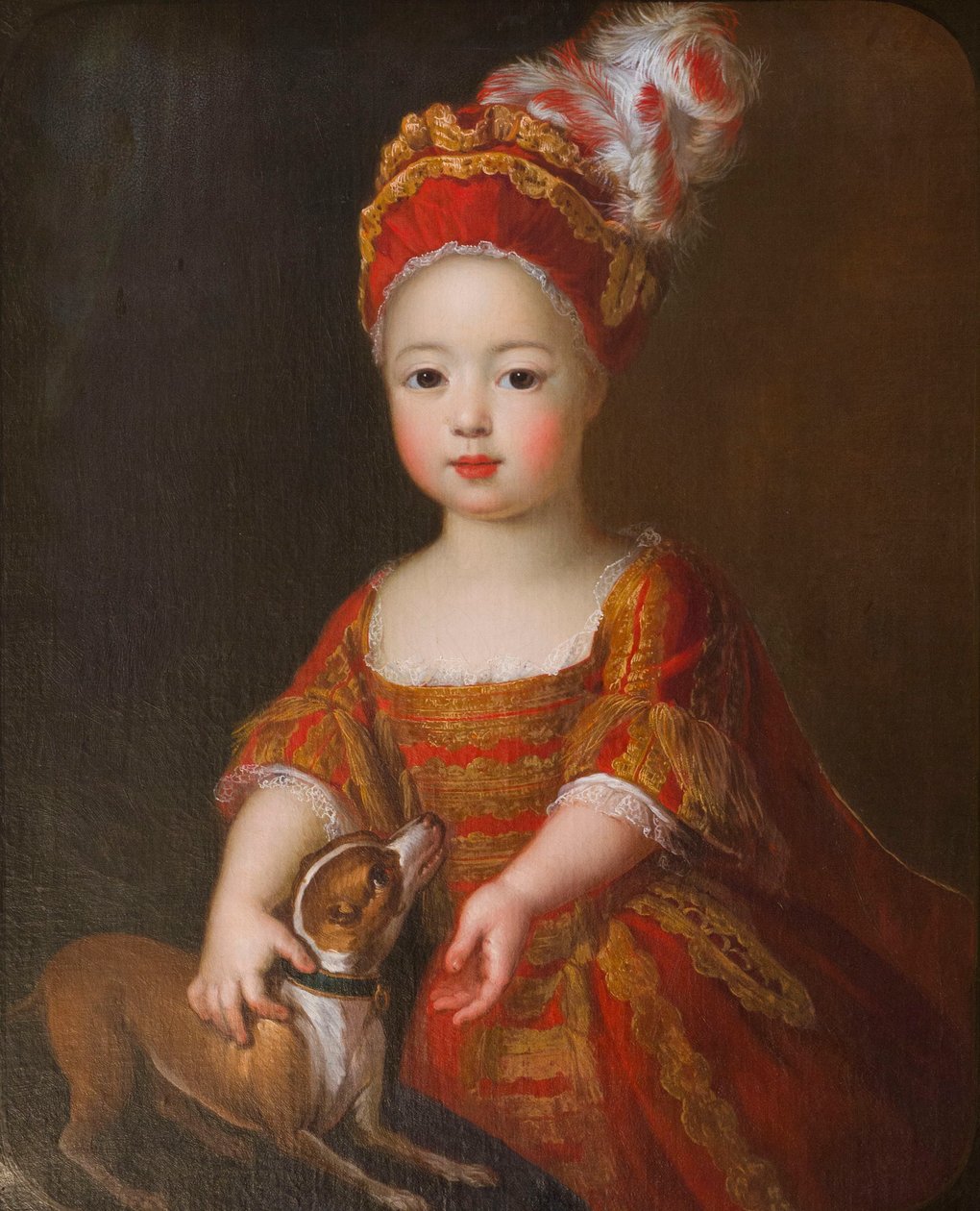 Portret van jonge prins van Lotharingen door French School