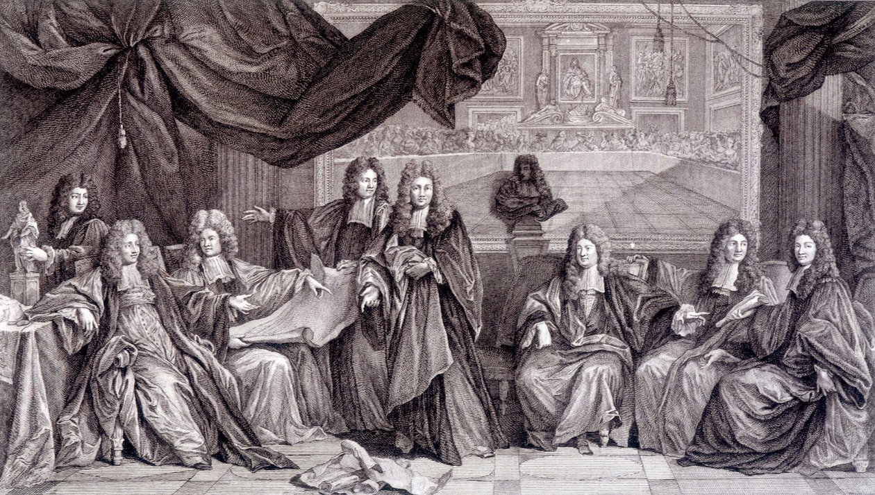 Herstel van Lodewijk XIV, ca. 1689 door French School