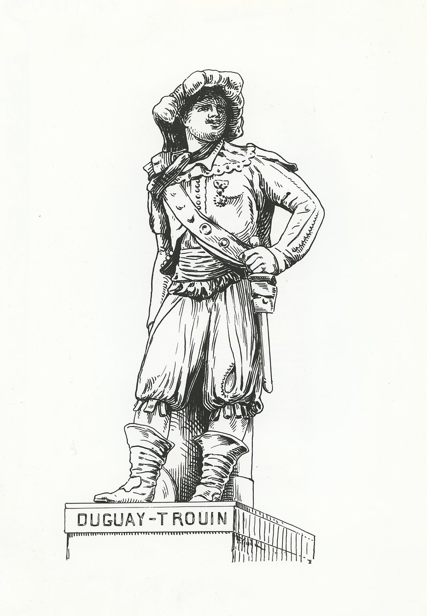 René Duguay-Trouin (gravure) door French School
