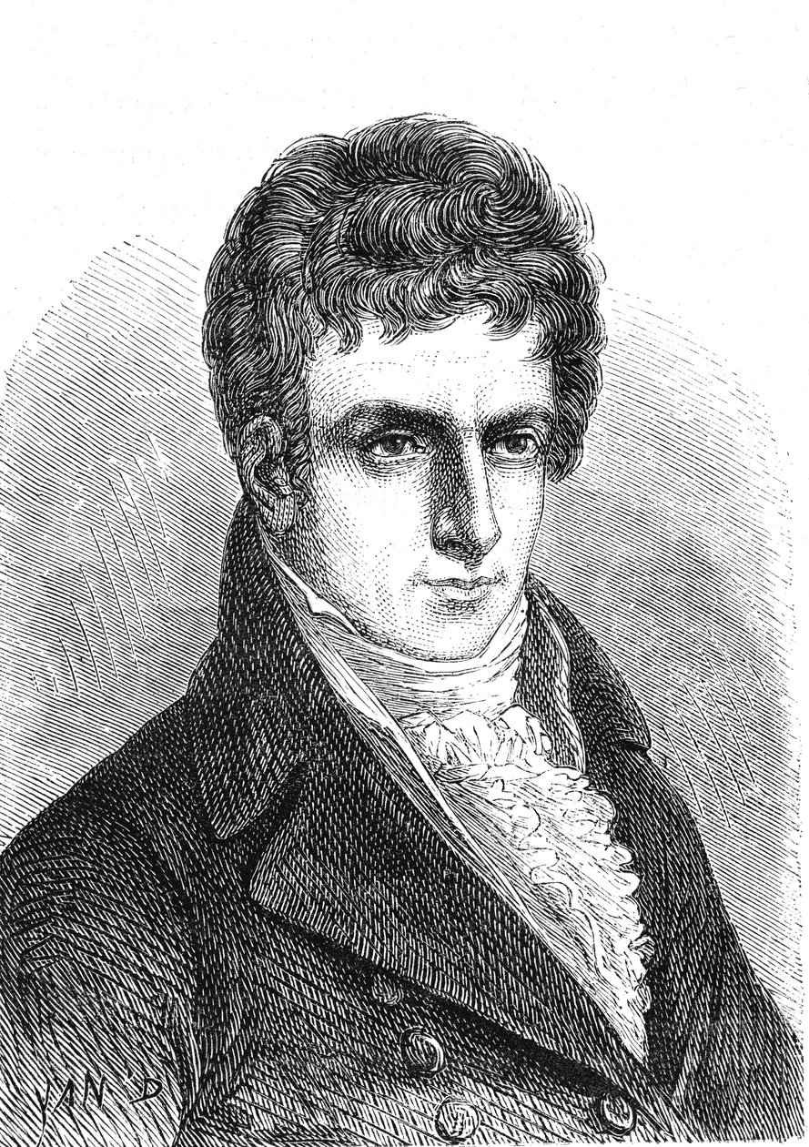 Robert FULTON (1765-1815), Amerikaanse ingenieur en uitvinder (stoomboot). door French School