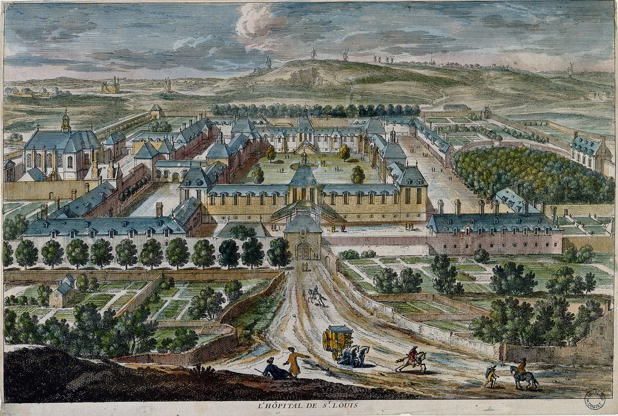 Saint-Louis Ziekenhuis door French School