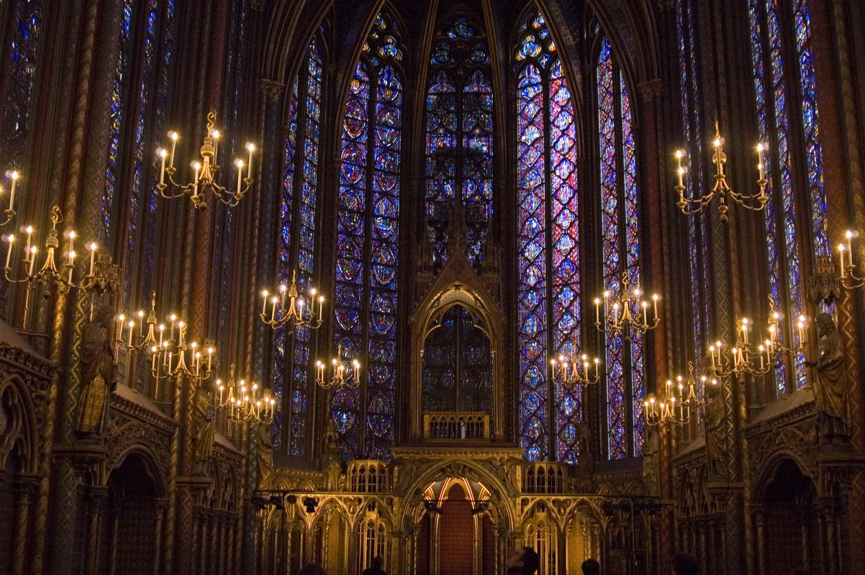 Sainte-Chapelle, Parijs, 2006 door French School