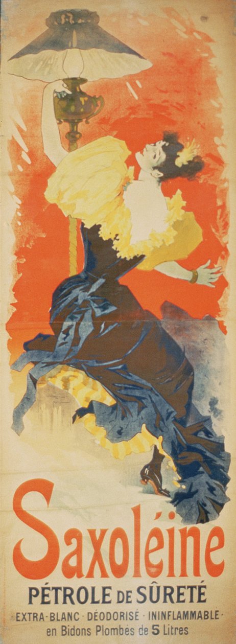 Saxoleine Veiligheidslampolie, 1890s door French School