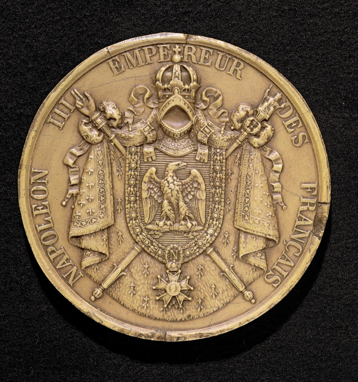 Zegel van Napoleon III (1808-73) 1852 door French School