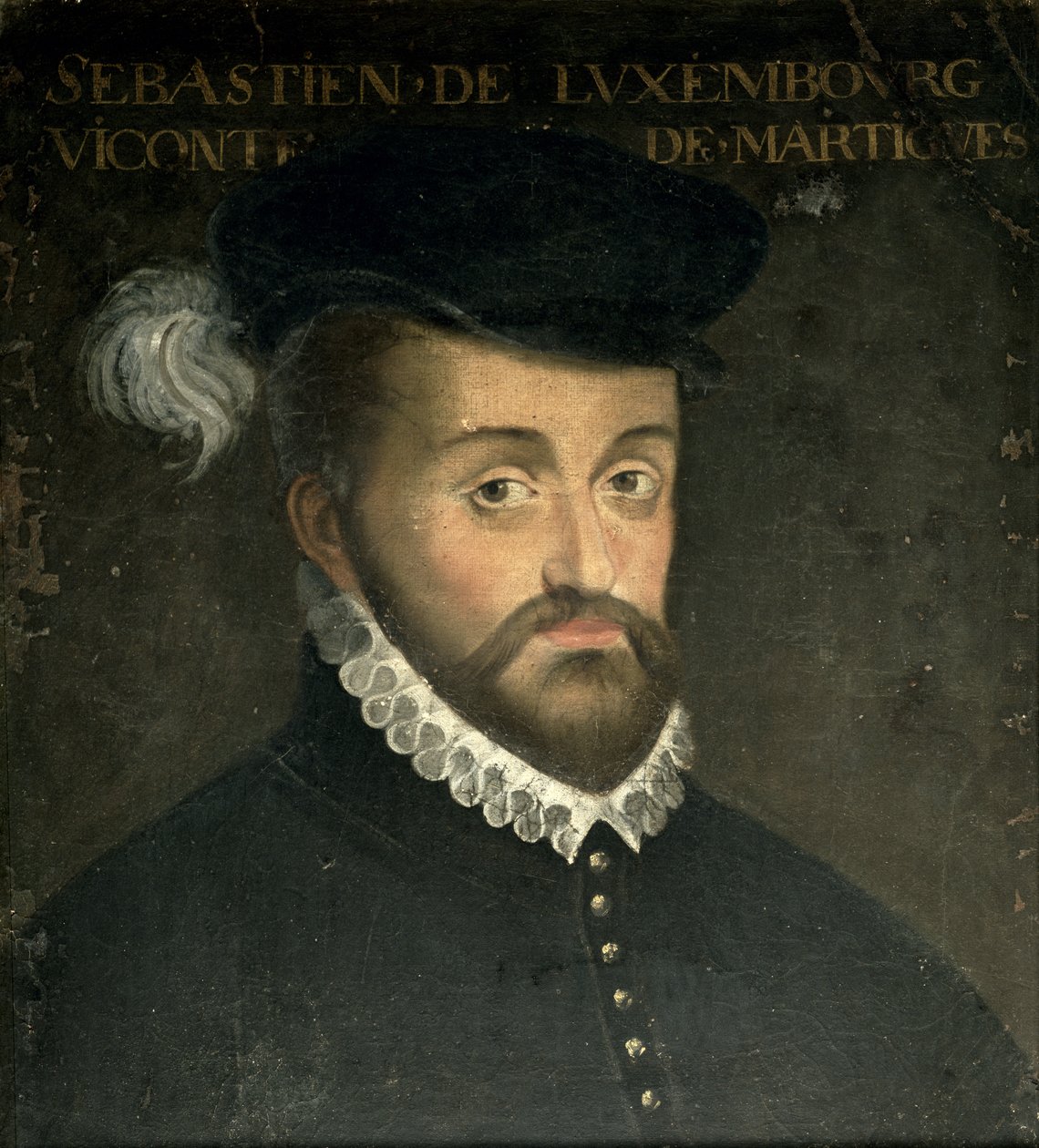 Sebastien van Luxemburg, Burggraaf van Martigues door French School