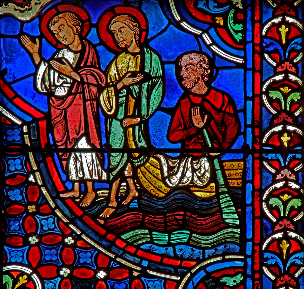 Sint Jakobus en Sint Johannes door French School
