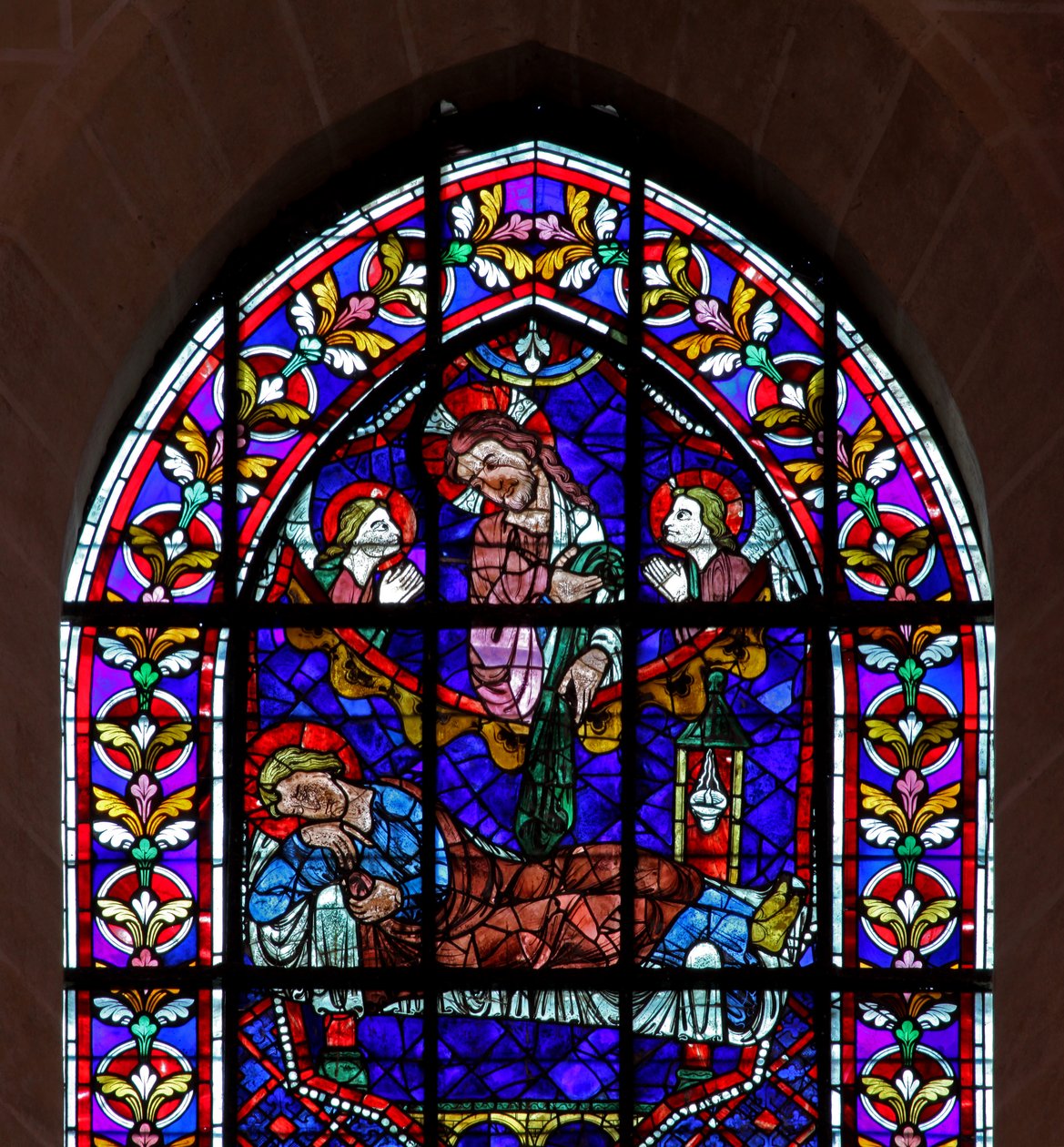 St. Martinus - zijn mantel teruggegeven door French School