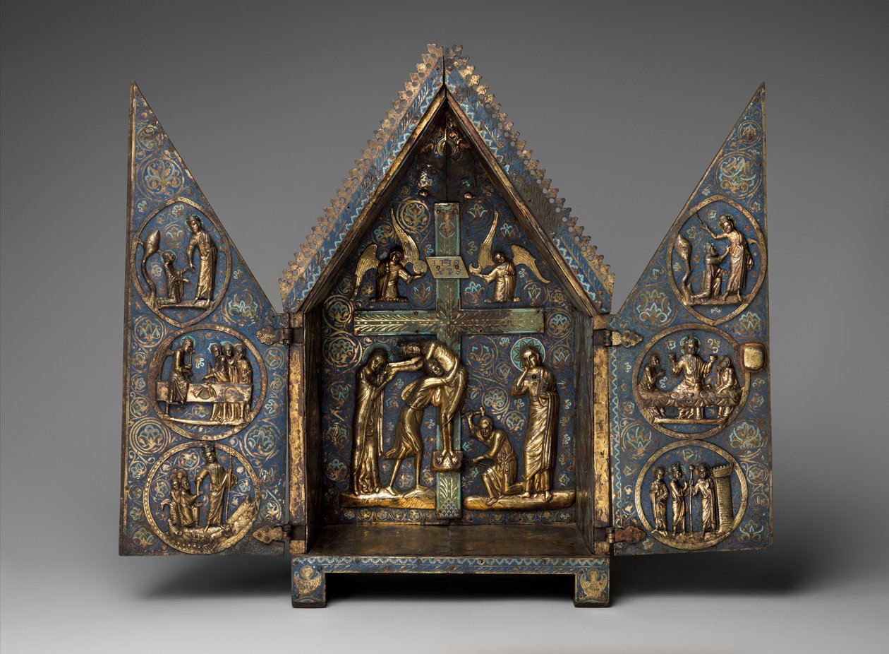 Tabernakel van Cherves, ca.1220-30 door French School