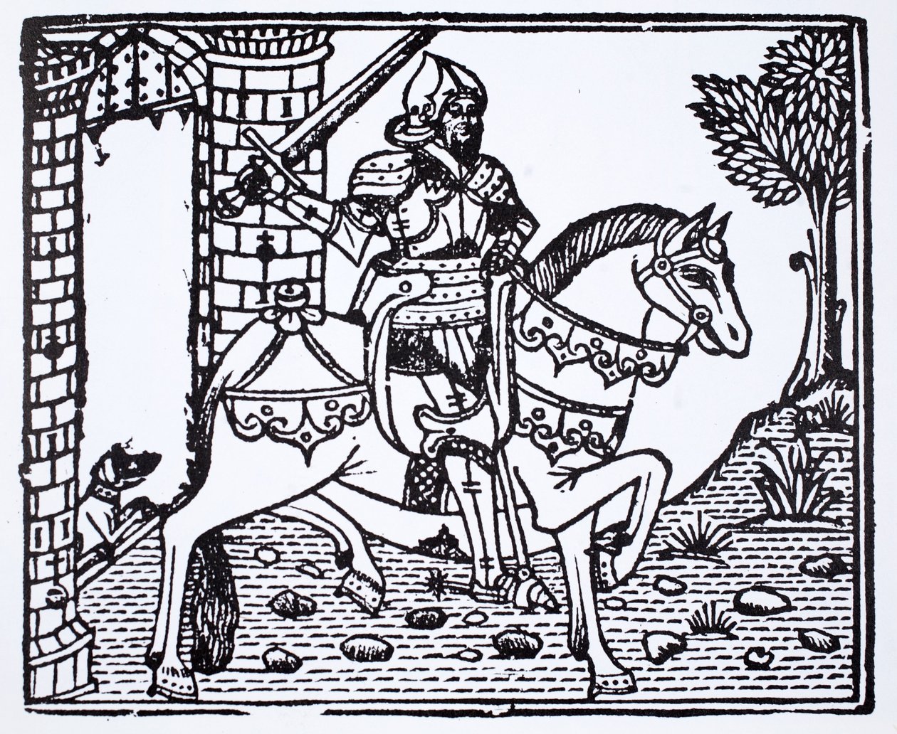 De Cid, de legendarische Spaanse held die vocht voor zowel de moslims als de christenen tijdens de Reconquista door French School