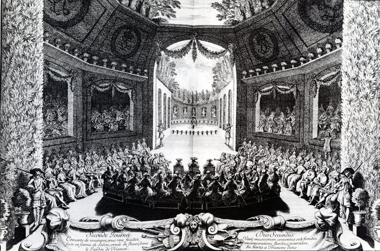 Het Comédie-Française Theater, 1675 door French School