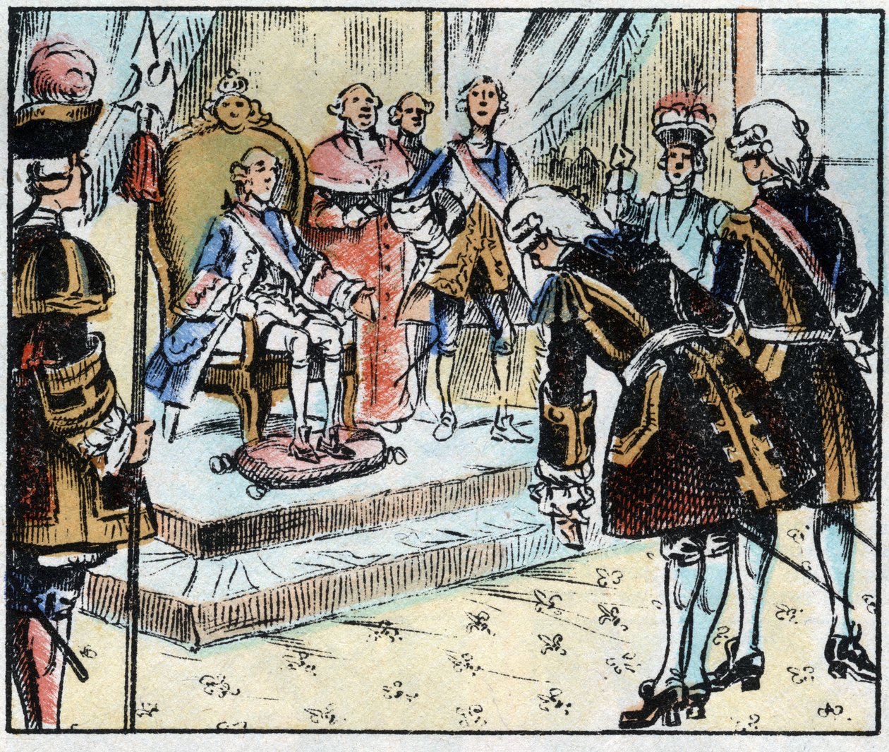 De markies van Montcalm (Louis Joseph de Montcalm) door French School