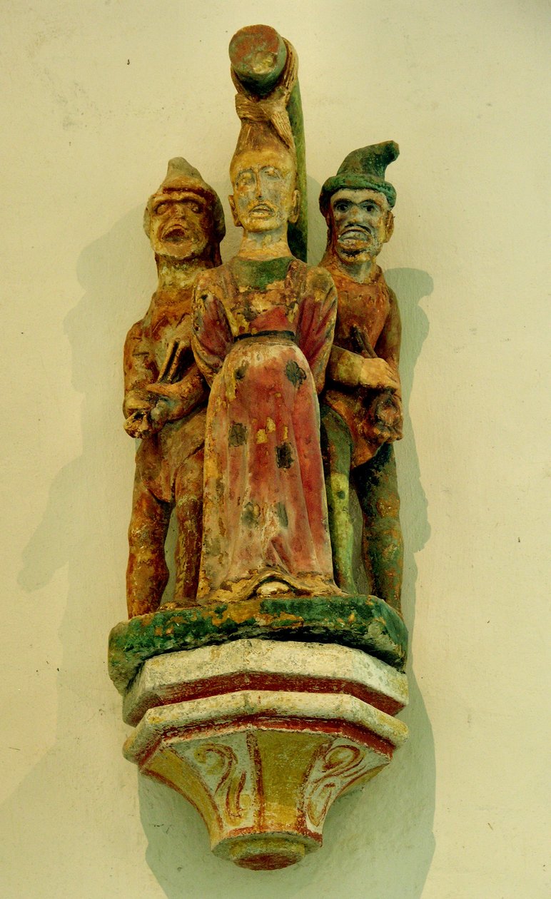 Het martelaarschap van St. Apolline door French School