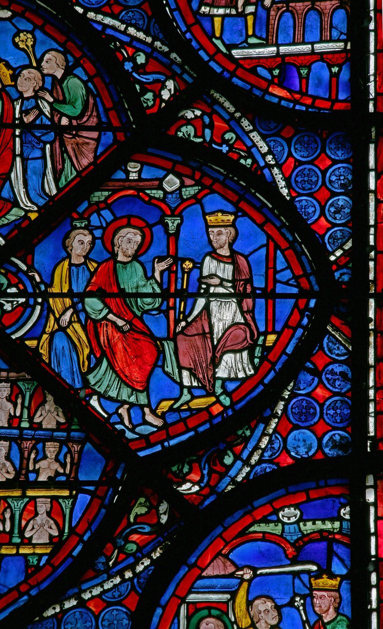 Het Sint-Thomasraam: de herrezen Gad verdedigt Thomas door French School