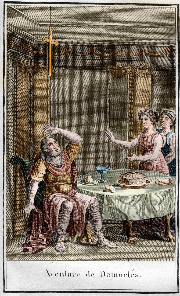 Het Zwaard van Damocles. In "Beautes de l