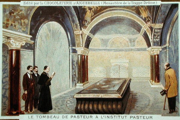 Het Graf van Louis Pasteur in l