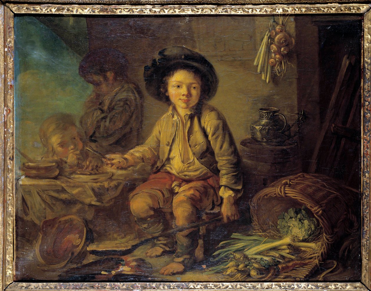 Het ontbijt van de kleine Savoyaard door French School