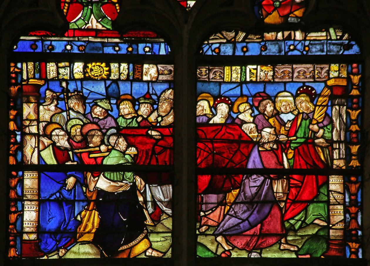 De Begrafenis van de Maagd Maria door French School
