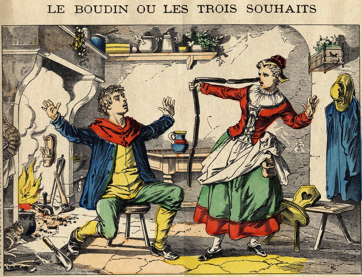 De pudding of de drie wensen (of belachelijke wensen) door French School
