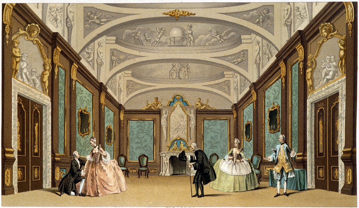 Theaterscène, Frankrijk door French School