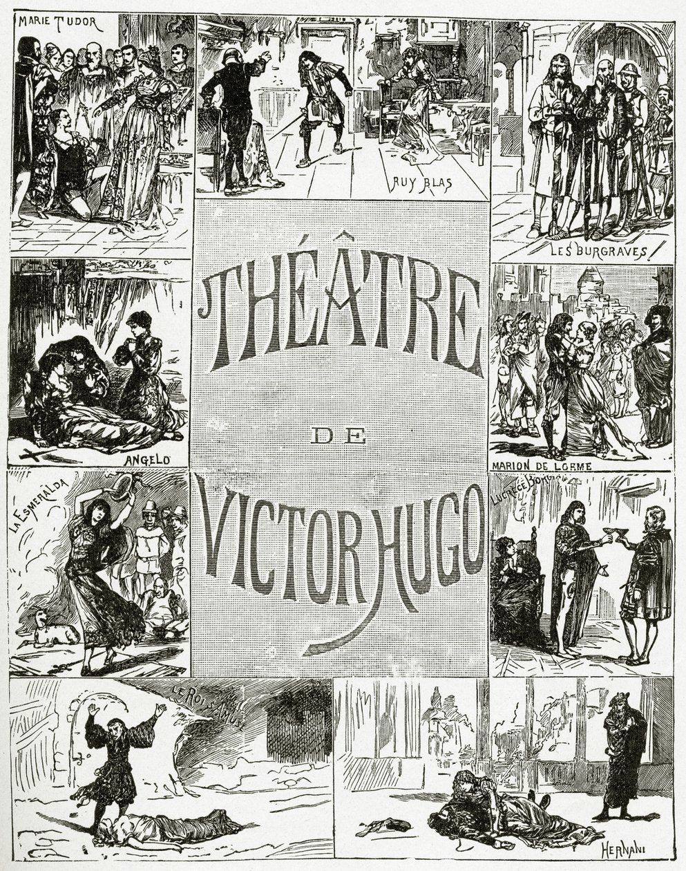 Theater van Victor Hugo door French School