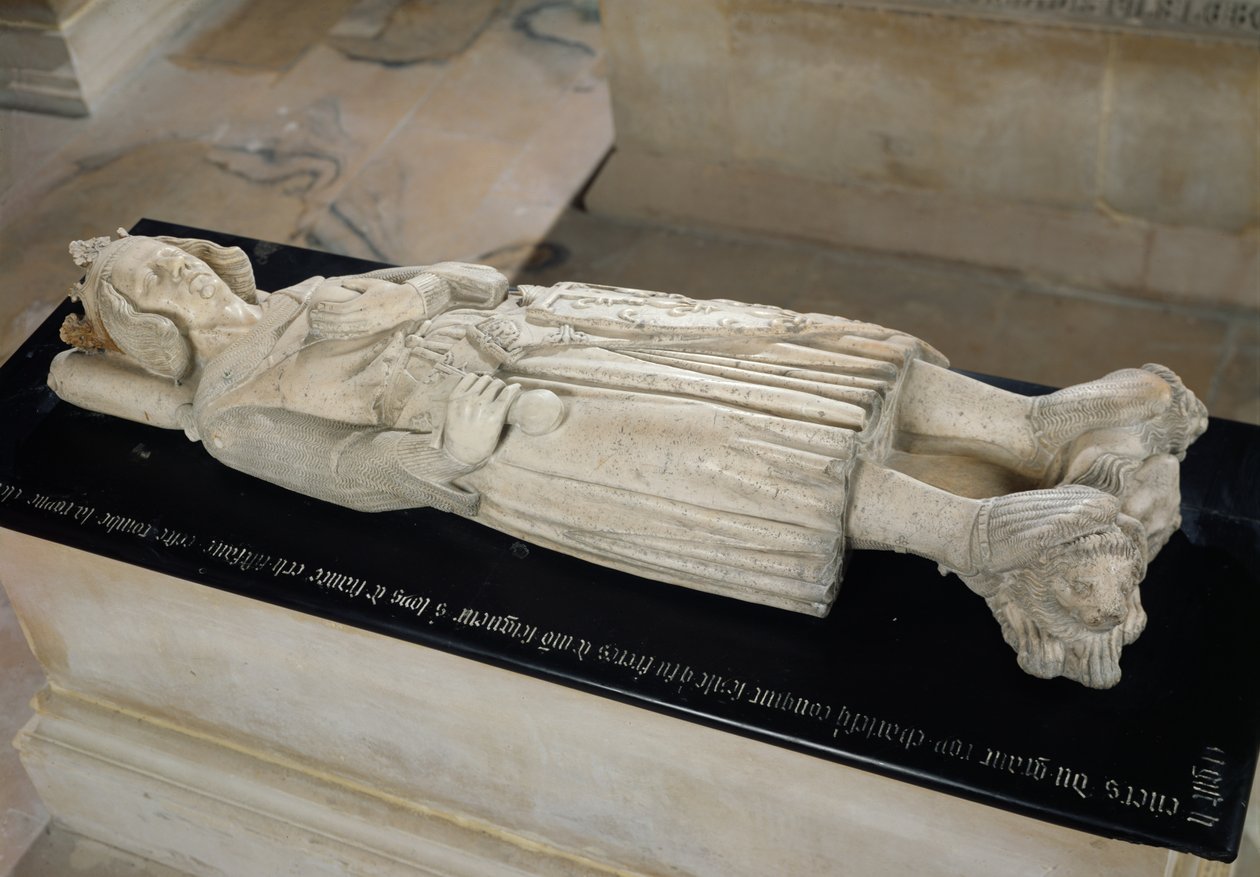 Graf van Karel I (1226-85) van Anjou door French School